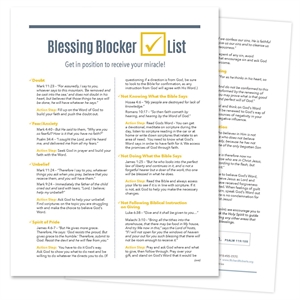 Blessing Blockers PDF